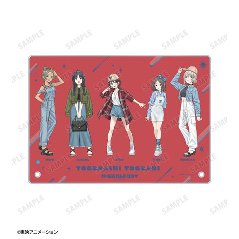 『ガールズバンドクライ』描き下ろし トゲナシトゲアリ 集合 私服ver. A5アクリルパネル