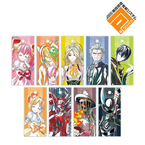 『#コンパス 戦闘摂理解析システム』トレーディング Ani-Art 第2弾 アクリルキータグ ver.D(単位/BOX)