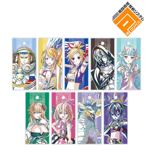 『#コンパス 戦闘摂理解析システム』トレーディング Ani-Art 第2弾 アクリルキータグ ver.A(単位/BOX)
