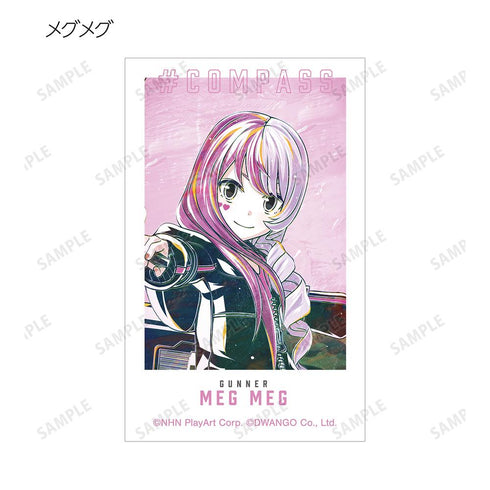 『#コンパス 戦闘摂理解析システム』トレーディング Ani-Art 第2弾 インスタントカメラ風イラストカード ver.E(単位/BOX)