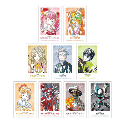 『#コンパス 戦闘摂理解析システム』トレーディング Ani-Art 第2弾 インスタントカメラ風イラストカード ver.D(単位/BOX)