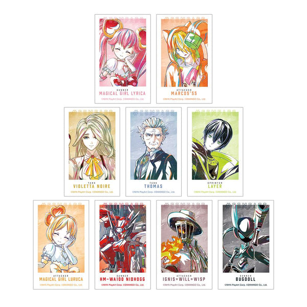 『#コンパス 戦闘摂理解析システム』トレーディング Ani-Art 第2弾 インスタントカメラ風イラストカード ver.D(単位/BOX)