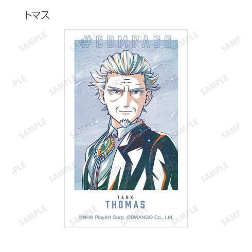 『#コンパス 戦闘摂理解析システム』トレーディング Ani-Art 第2弾 インスタントカメラ風イラストカード ver.D(単位/BOX)