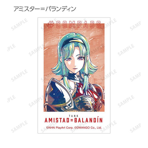 『#コンパス 戦闘摂理解析システム』トレーディング Ani-Art 第2弾 インスタントカメラ風イラストカード ver.C(単位/BOX)