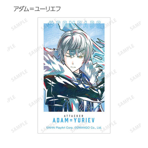 『#コンパス 戦闘摂理解析システム』トレーディング Ani-Art 第2弾 インスタントカメラ風イラストカード ver.B(単位/BOX)