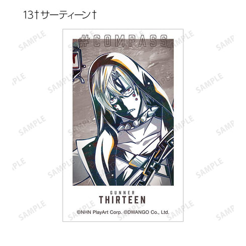 『#コンパス 戦闘摂理解析システム』トレーディング Ani-Art 第2弾 インスタントカメラ風イラストカード ver.A(単位/BOX)