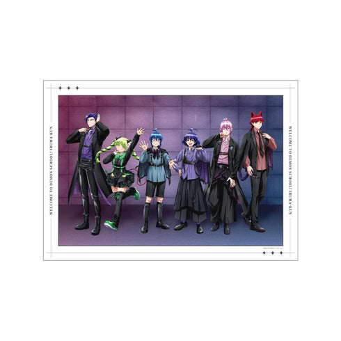 『魔入りました!入間くん』描き下ろし 集合 ブラックコーデver. A3マット加工ポスター【202512再販】