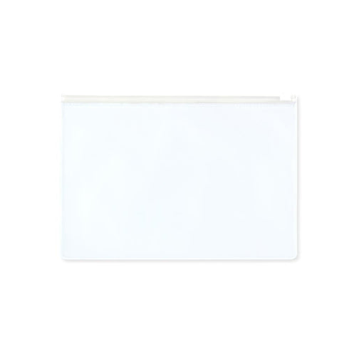 『初音ミク』ANGEL BLUEコラボ 描き下ろし 初音ミク Art by 甘春わすれ ビニールフラットポーチ ver.A