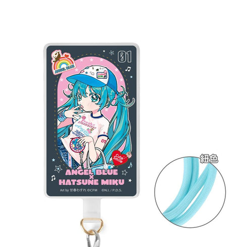 『初音ミク』ANGEL BLUEコラボ 描き下ろし 初音ミク Art by 甘春わすれ フォンタブ ver.A【202607再販】