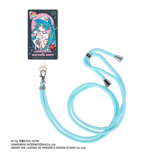 『初音ミク』ANGEL BLUEコラボ 描き下ろし 初音ミク Art by 甘春わすれ フォンタブ ver.A