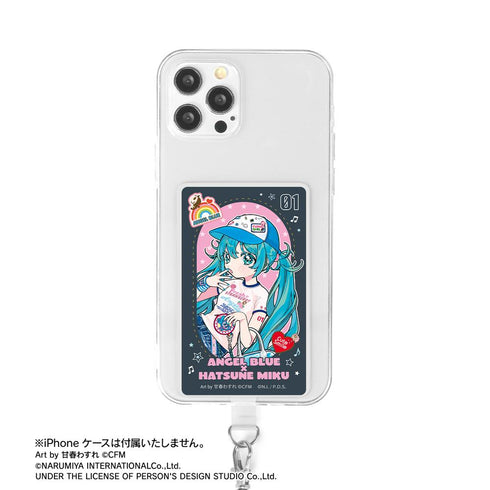 『初音ミク』ANGEL BLUEコラボ 描き下ろし 初音ミク Art by 甘春わすれ フォンタブ ver.A