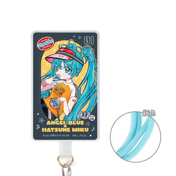 『初音ミク』ANGEL BLUEコラボ 描き下ろし 初音ミク Art by 甘春わすれ フォンタブ ver.B