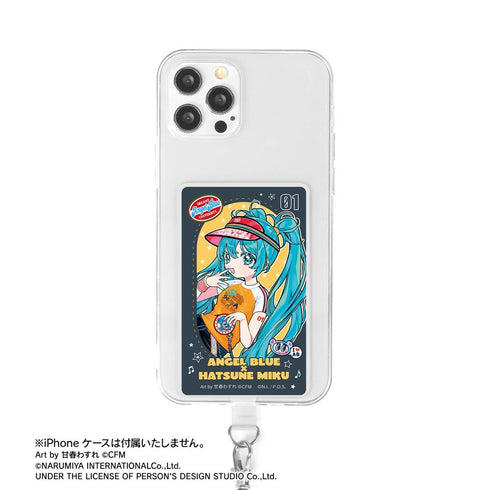 『初音ミク』ANGEL BLUEコラボ 描き下ろし 初音ミク Art by 甘春わすれ フォンタブ ver.B