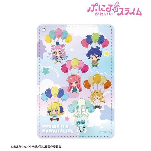 『ぷにるはかわいいスライム』集合 POPOON 1ポケットパスケース
