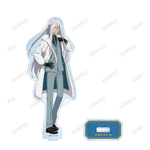 『家庭教師ヒットマンREBORN!』描き下ろし スペルビ・スクアーロ(10年後) 毛皮コート×スーツver. BIGアクリルスタンド【202603再販】