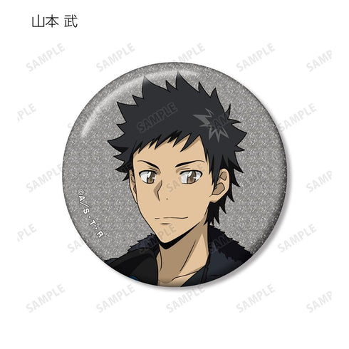 『家庭教師ヒットマンREBORN!』描き下ろし 毛皮コート×スーツver. トレーディンググリッター缶バッジ(単位/BOX)