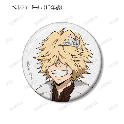 『家庭教師ヒットマンREBORN!』描き下ろし 毛皮コート×スーツver. トレーディンググリッター缶バッジ(単位/BOX)