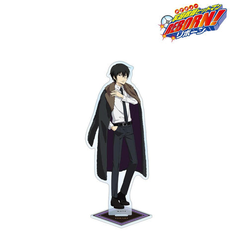 『家庭教師ヒットマンREBORN!』描き下ろし 雲雀 恭弥 毛皮コート×スーツver. 特大アクリルスタンド【202607再販】
