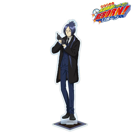 《家庭教师Hitman REBORN!》全新绘制 六道骸(10年后) 皮草大衣×西装版 特大亚克力立牌【202607再版】