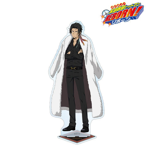 『家庭教師ヒットマンREBORN!』描き下ろし XANXUS(10年後) 毛皮コート×スーツver. 特大アクリルスタンド