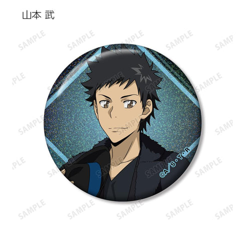 『家庭教師ヒットマンREBORN!』描き下ろし 毛皮コート×スーツver. トレーディングホログラム缶バッジ(単位/BOX)