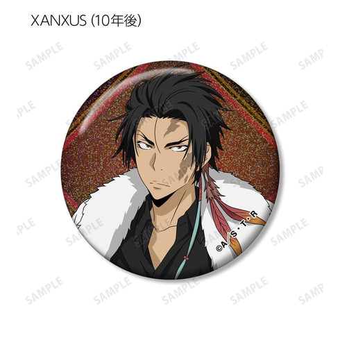 『家庭教師ヒットマンREBORN!』描き下ろし 毛皮コート×スーツver. トレーディングホログラム缶バッジ(単位/BOX)