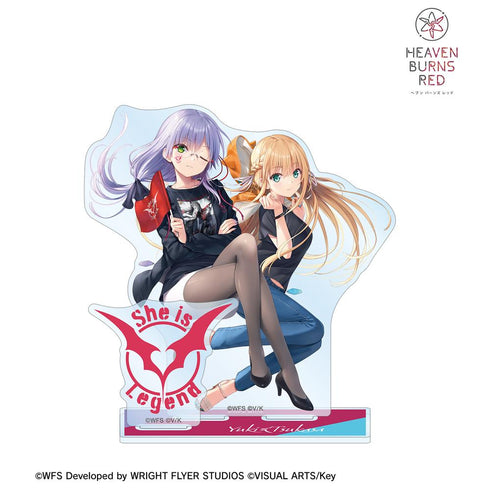 『ヘブンバーンズレッド』She is Legend 和泉ユキ&東城つかさ パーツ付きBIGアクリルスタンド