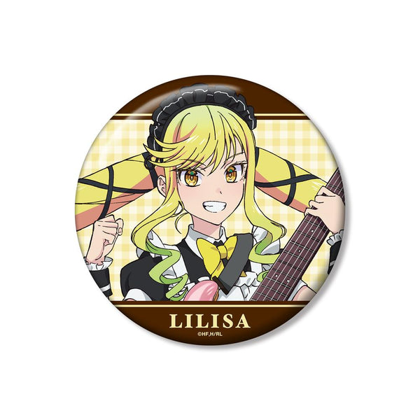 『ロックは淑女の嗜みでして』描き下ろし 鈴ノ宮りりさ メイドver. 100mm缶バッジ