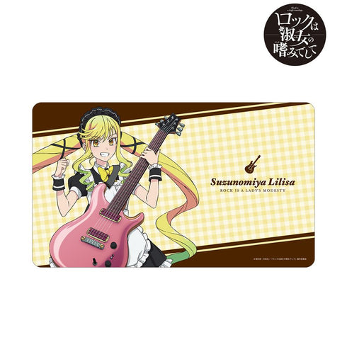 『ロックは淑女の嗜みでして』描き下ろし 鈴ノ宮りりさ メイドver. マルチデスクマット