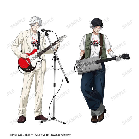 『SAKAMOTO DAYS』描き下ろし ロックバンドver. 着用BIGシルエットTシャツ ver.Bユニセックス
