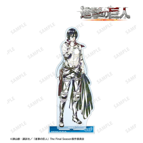 『進撃の巨人』ミカサ Ani-Art 第4弾 BIGアクリルスタンド