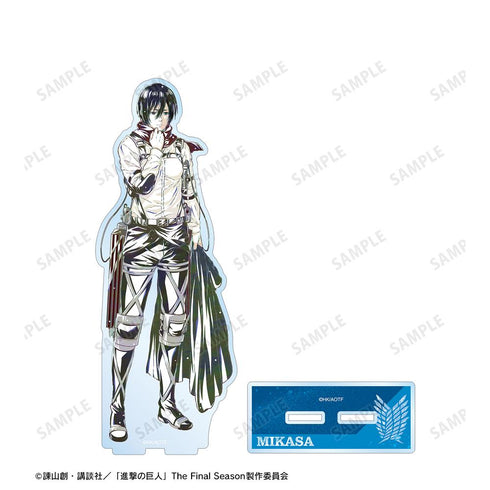 『進撃の巨人』ミカサ Ani-Art 第4弾 BIGアクリルスタンド