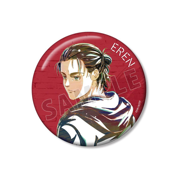 『進撃の巨人』エレン Ani-Art 第4弾 100mm缶バッジ【202512再販】
