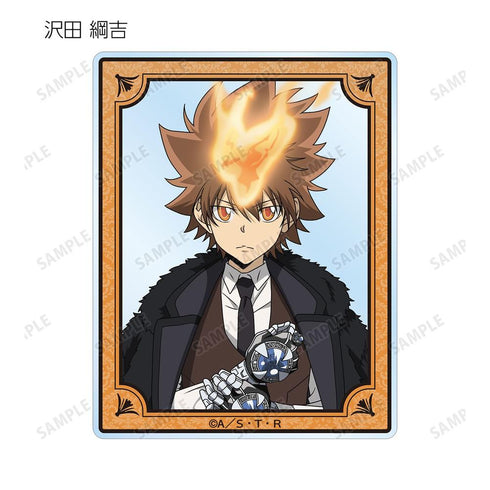 《家庭教师Hitman REBORN!》全新绘制 皮草大衣×西装版 亚克力收藏卡(单位/盒)【202607再版】