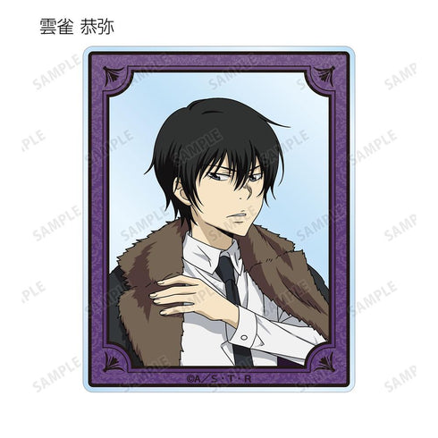 《家庭教师Hitman REBORN!》全新绘制 皮草大衣×西装版 亚克力收藏卡(单位/盒)【202607再版】
