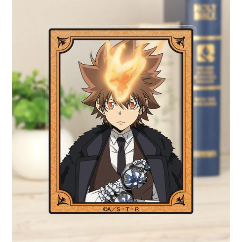 《家庭教师Hitman REBORN!》全新绘制 皮草大衣×西装版 亚克力收藏卡(单位/盒)【202607再版】