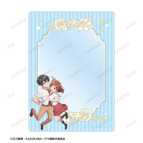 『クラスの大嫌いな女子と結婚することになった。』北条 才人&桜森 朱音 A5硬質カードケース&A5イラストカードセット