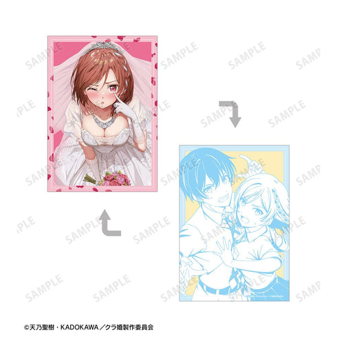 『クラスの大嫌いな女子と結婚することになった。』北条 才人&桜森 朱音 A5硬質カードケース&A5イラストカードセット
