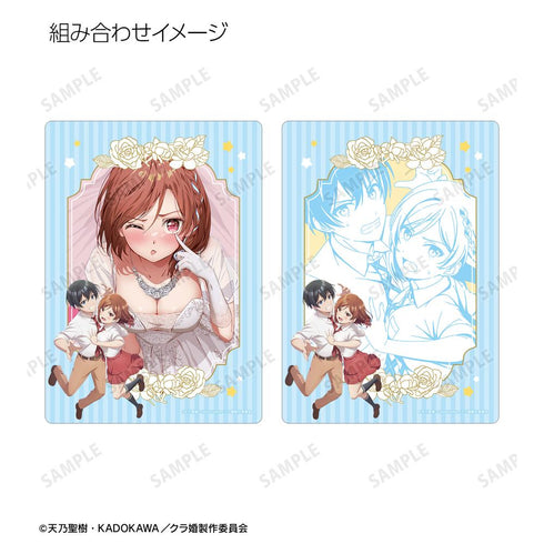 『クラスの大嫌いな女子と結婚することになった。』北条 才人&桜森 朱音 A5硬質カードケース&A5イラストカードセット