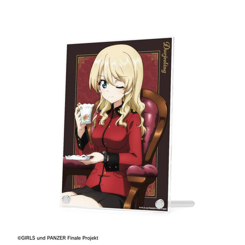 『ガールズ&パンツァー 最終章』描き下ろしイラスト ダージリン コラボウオッチ着用ver. A5アクリルパネル【202604再販】