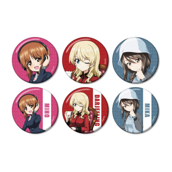 『ガールズ&パンツァー 最終章』描き下ろし コラボウオッチ着用ver. トレーディンググリッター缶バッジ(単位/BOX)