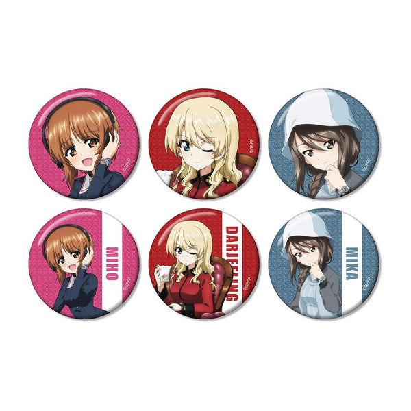 『ガールズ&パンツァー 最終章』描き下ろし コラボウオッチ着用ver. トレーディンググリッター缶バッジ(単位/BOX)【202604再販】