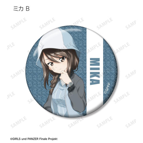 『ガールズ&パンツァー 最終章』描き下ろし コラボウオッチ着用ver. トレーディンググリッター缶バッジ(単位/BOX)
