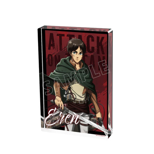 『進撃の巨人』描き下ろし エレン 戦いの後でver. アクリルブロック