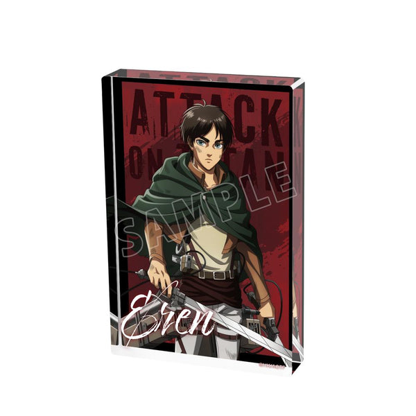 『進撃の巨人』描き下ろし エレン 戦いの後でver. アクリルブロック