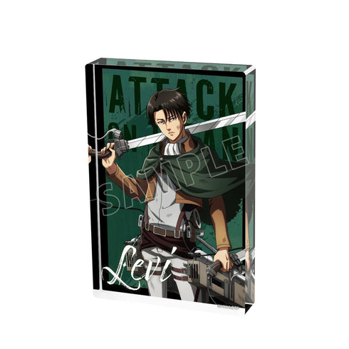 『進撃の巨人』描き下ろし リヴァイ 戦いの後でver. アクリルブロック