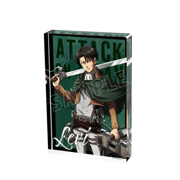 『進撃の巨人』描き下ろし リヴァイ 戦いの後でver. アクリルブロック