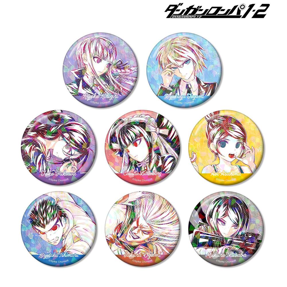 ダンガンロンパ1・2 Reload』トレーディング Ani-Art ホログラム缶