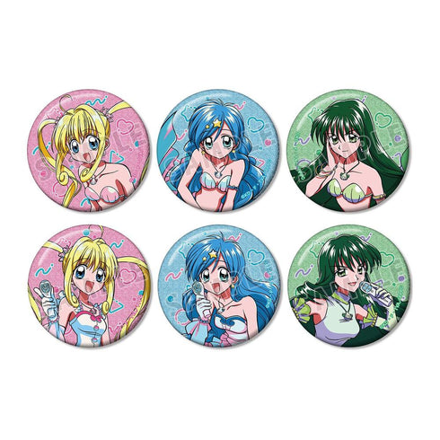 『ぴちぴちピッチ』トレーディンググリッター缶バッジ(単位/BOX)【202606再販】