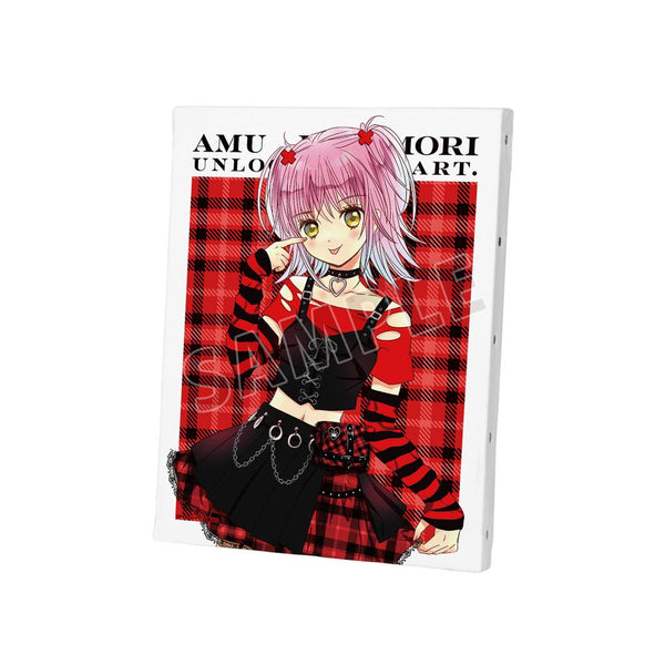 『しゅごキャラ!』PEACH-PIT先生 描き下ろし 日奈森 あむ ゴスパンクver. F0号キャンバスボード